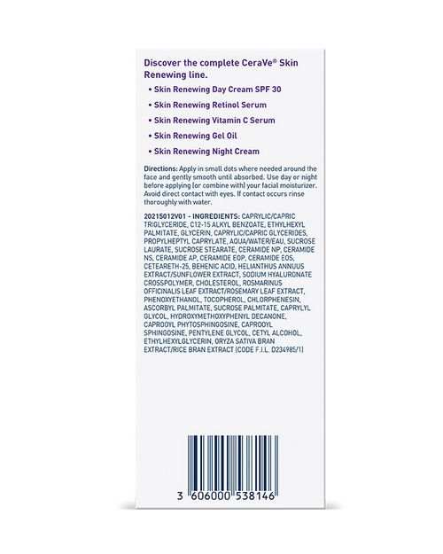 CeraVe Skin Renewing Gel Oil