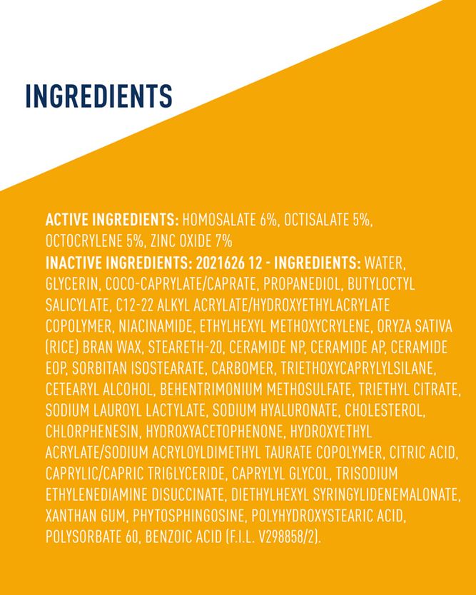 CeraVe - Hydrating Sheer Sunscreen Broad Spectrum SPF 30 for Face & Body 89ml