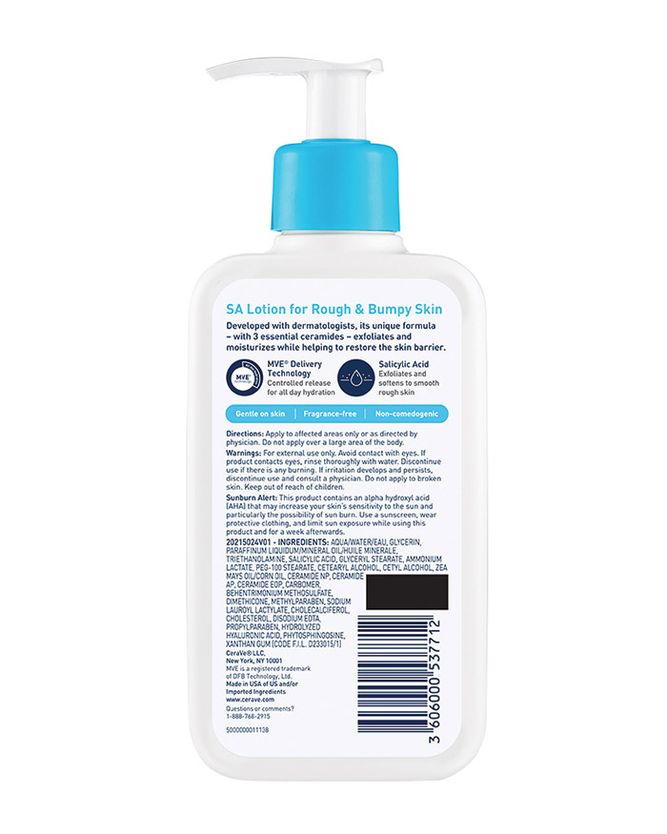 CeraVe- SA Lotion for Rough & Bumpy Skin 237ml