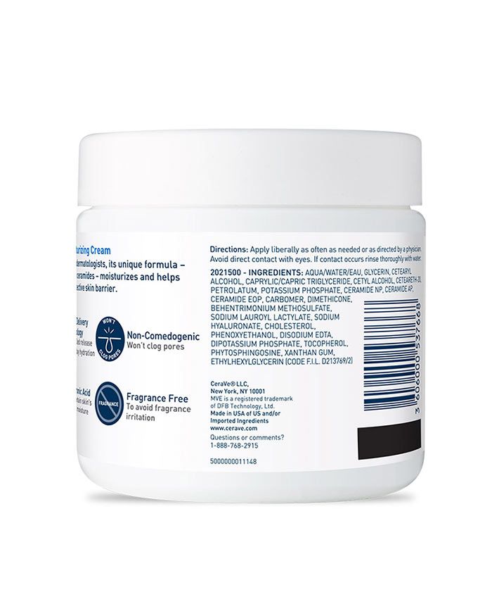 CeraVe- Moisturizing Cream For Normal To Dry Skin, 453g