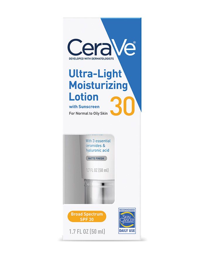 CeraVe- Ultra-Light Moisturizing Lotion With Sunscreen SPF 30 50ml